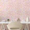 thumbnail image 2 of Ambesonne Geometric Peel & Stick Wallpaper for Home, Grunge Triangle Retro, 13"x72", Multicolor, 2 of 5