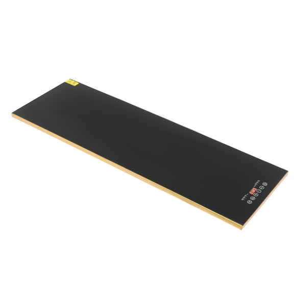 Electric Food Warming Tray, 35.4"x11.8" Buffet Warming Plate with Touch Screen, Adjustable Heat for Parties, Catering, Indoor Dinner, Portable Food Warmer, 110V, Black & Gold