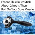 thumbnail image 3 of Mango ergonómico Compresión fría y caliente Mantenedor de temperatura Acero inoxidable Alivio del dolor muscular Cuerpo Cuello Hombro Espalda Pierna Terapia de pantorrilla Calor con hielo Rodillo cali, 3 of 5