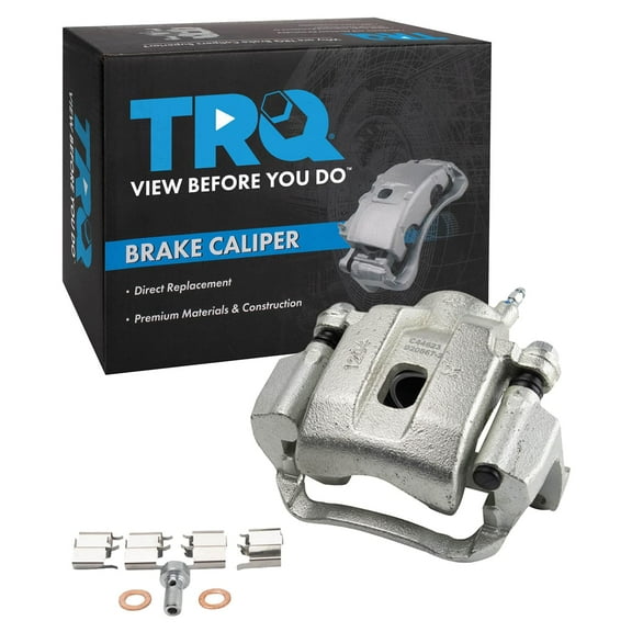 TRQ Rear Right Brake Caliper w/Bracket Passenger Side Compatible with 2008-2015 Toyota Sequoia 2007-2015 Tundra