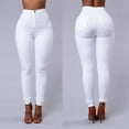 thumbnail image 5 of Sunloudy Jeans Skinny Taille Haute pour Femmes, Tailles 6-14, 5 of 5