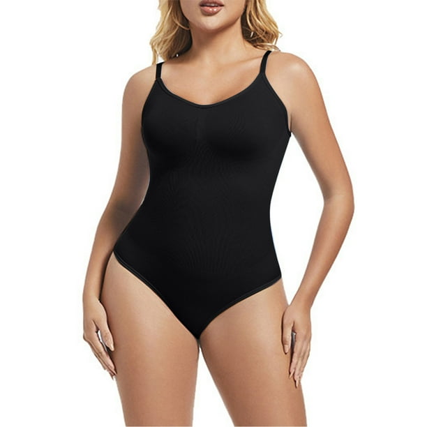 Body de tanga moldeador de cintura alta para mujer