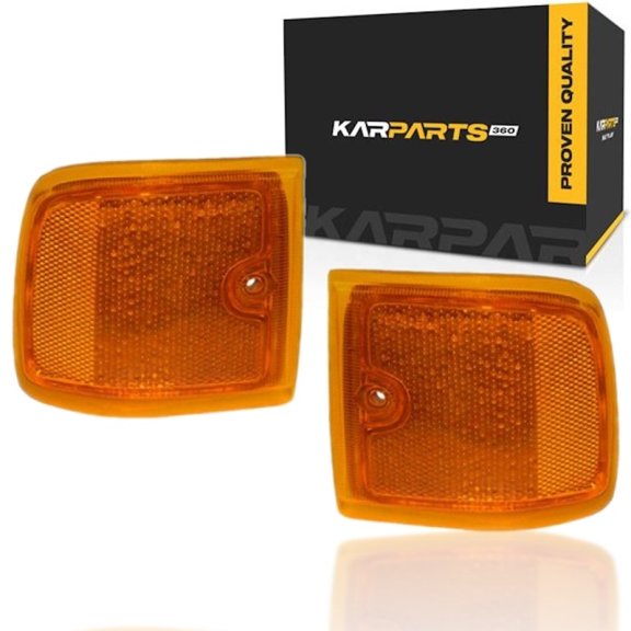 CarLights360: For 1996-2002 Chevy Express 3500 Side Marker Light Assembly Driver and Passenger Side Pair-Replaces GM2550151 GM2551151 | 5977399, 5977400