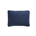 Mainstays Maxton Ultra Soft Pinsonic Full/Queen Quilt Set, Navy
