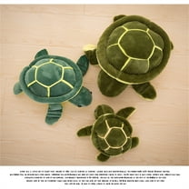 Adorable Soft Turtle Stuffed Animal Pillow Sea Turtle Toy for Comfort and Decoration for Kids and Adults Ideal Sofa Companion and Home Accessory