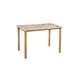 thumbnail image 3 of Comedor Naya Oro MOBILKRAFT 4 Sillas Tubulares Estilo Contemporáneo Color Oro y Beige, 3 of 5