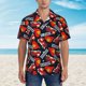 thumbnail image 2 of Balery Fire Rescue With Red Helmet And Truck Camisas hawaianas de manga corta para hombre, camisas playeras de corte holgado, camisas de vacaciones con botones,Medium, 2 of 7