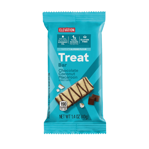 Elevation Keto Bar Mixed Chocolate Almond Brownie ,Chocolate Macaroon Salted Caramel, 4 count 3-Pack,5.6oz