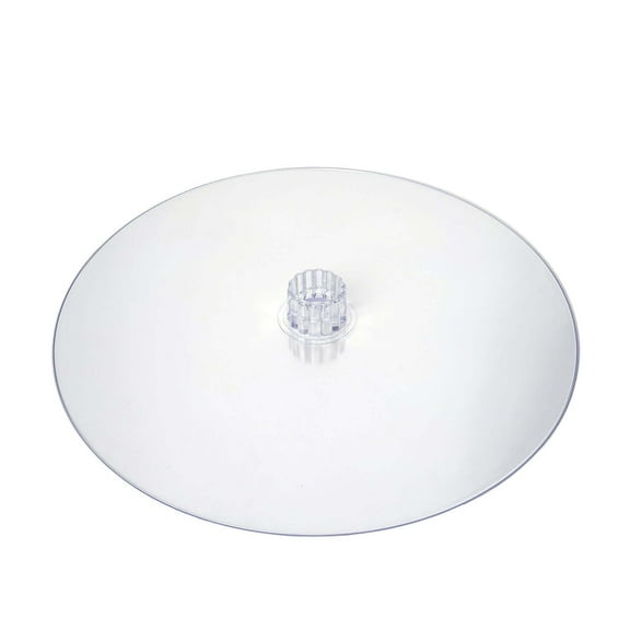 Efavormart Clear Acrylic Cake and Cupcake Display Stand Plates, DIY 16" Round