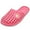 Pink, variant on LAVRA Women's Slip on Mule Jelly Black Slide Sandals with Flower Decal