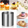 thumbnail image 3 of ABCISI Cookie Cutter Round Biscuit Cutter, 2Inch Stainless Steel Pastry Cutters for Biscuits, Fondant, Donuts, Dough, Muffins, Mini Round Cake Mold for Dessert Baking, 3 of 9