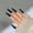A10, variant on Square Press on Nails - Long Fake Nails, Glossy Finish, Colorful Crocodile Print, DIY Artificial False Nail Art - 24 Pcs Nail Kit with Jelly Glue