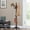 Tri-legged Base, variant on Geemuslly Solid Wood Coat Rack Freestanding with 11 Hooks, Vintage Standing Coat Tree, Tri-legged Base