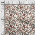 thumbnail image 2 of oneOone Viscose Chiffon White Fabric Asian Suzani Fabric For Sewing Printed Craft Fabric By The Yard 42 Inch Wide, 2 of 5