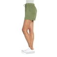 thumbnail image 2 of GAP Women's Lyocell Drawstring Pull-On Tencel Cuffed Hem Short (Loden Frost, XXL), 2 of 4