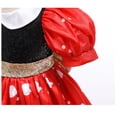 thumbnail image 7 of Toddler Girls Princess Dress Headband Costume Polka Dot Wedding Pageant Dress, 7 of 7