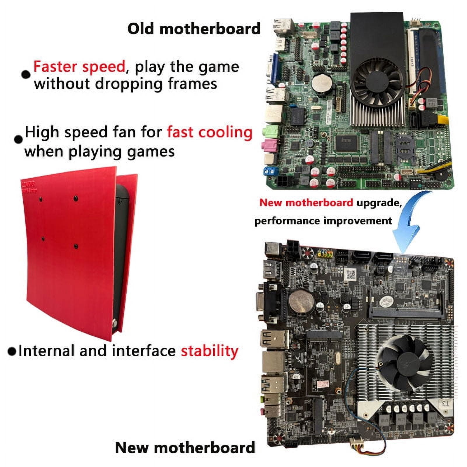 Retro Game Console X2 70000+Games 60+Emulators 500GB Batocera For Wii PS2 PSP GameCube N64