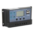 thumbnail image 2 of Solar Inverter System Kit 300W Modified Sine Wave Inverter 18W 18V Solar Panel 30A 12V 24V Solar Controller Kit Yellow 12V to 220V, 2 of 14