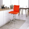 thumbnail image 4 of Pemberly Row Adjustable Bar Stool in Red (Set of 2), 4 of 5