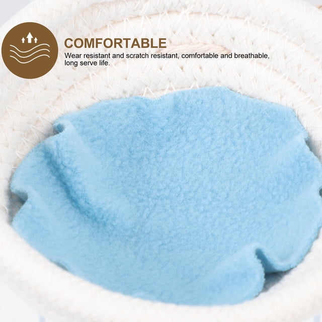 OUNONA Nido Para Cría De Pájaros Con Colgante En Color Beige Resistente Y Estable