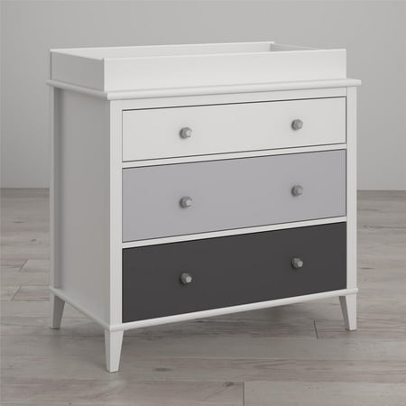Little Seeds Monarch Hill Poppy 3 Drawer Changing Table Multiple
