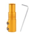 thumbnail image 2 of Adaptador de altura para manillar de bicicleta, elevador de cabeza de extensión, horquilla de bicicleta de 1 1/8 "28,6mm 12cmx3.5cm Zulema Elevador de manillar de bicicleta, 2 of 8