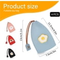 thumbnail image 2 of Yazoeia 2Pcs Cute Key Fob Case, PU Leather Car Key Case Portable Key Pouch Personalized Pull Out Key Bag for Car Keys CJC912-144888, 2 of 6