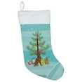 thumbnail image 1 of Carolines Treasures CK3508CS Brown Prague Ratter Christmas Tree Christmas Stocking, 1 of 2