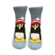 thumbnail image 4 of Calcetines de animales, regalos de año , antideslizantes, novedosos, calcetines gruesos de tubo medio para dormitorio Pingüino azul claro, 4 of 9