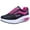 Hot Pink, variant on XIMIN Women's Walking Toning Platform Shoes Soft Comfy Running Shoe Fashion Lace up Rocker Shoes with Arch Support Sneakers Casual Lightweight Tennis Sneaker