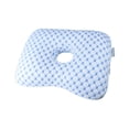 thumbnail image 3 of Elodie Ear Piercing Pillow Guard Protector Comfortable Filling Side Sleepers Pillow blue, 3 of 8