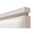 thumbnail image 5 of Michael Amini Glimmering Heights Wood Cal King Upholstered Bed in Ivory, 5 of 8