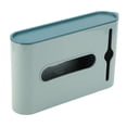 thumbnail image 1 of Grocery Bag Dispenser, Plastic ABS Trash Bag Holder Visible Window Waterproof Dustproof  For Office Green, 1 of 8