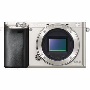 Restored Sony Alpha a6000 Mirrorless Digital Camera 24.3MP SLR Camera with 3.0-Inch LCD - Body Only (Silver)(Refurbished)
