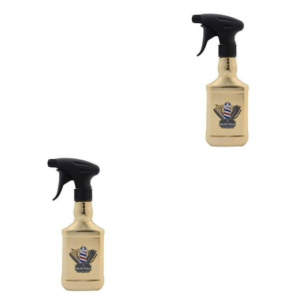 Seitruly Botella de espray para peluquería, rociador de agua recargable, herramienta de peluquería Vintage, contenedor rociador, herramientas Type1 NO1