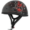 Skid Lid Helmets Original Hell on Wheels Helmet Hell On Wheels (X-Large, Black Hell On Wheels)