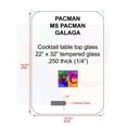 thumbnail image 2 of RetroArcade.us Replacement Cocktail Table Top Glass with 3.5 in Radius: Fits Bally/Midway Tables Plus Other Aftermarket Arcade Cocktail Tables., 2 of 2