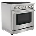 thumbnail image 5 of KOSTCH 36in. Electric Range with 6.0 Cu. ft. Convection Oven, Electric Oven in Stainless Steel with 5 Cooktop Burners, 5 of 10