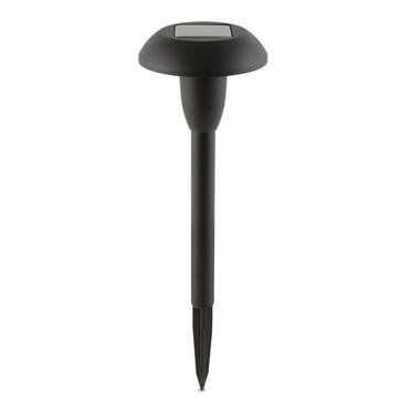 Mainstays Solar Powered Modern Dome LED Path Light and Landscape Light, 12 Lumens