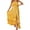 Yellow, variant on IROINNID Sleeveless Off-The-Shoulder Dress For Women Fashion Summer Tube Top Bandage Party Long Maxi Dress Prints Ankle-Length Empire Dress