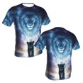 thumbnail image 2 of The Lion King Men's T Shirt 3D Graphic Hip Hop Unisex Tees Tops Casual Stylish Crew Neck Short Sleeve, 2 of 8