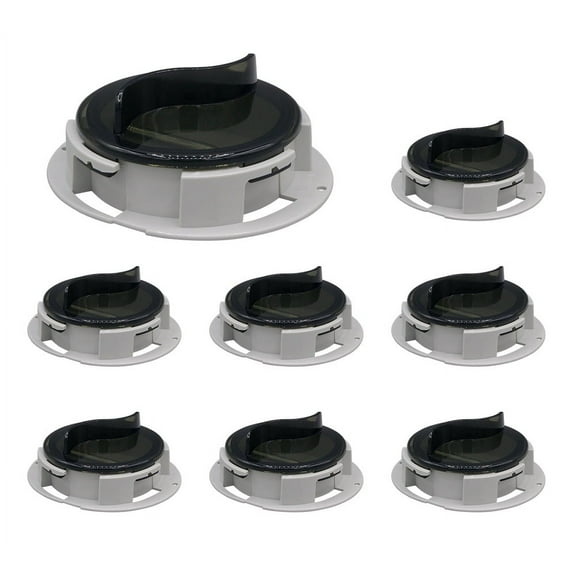 (8 Pack)Trailer Document Holder Kit with Clear Cover for Truck & Trailer Registration Insurance - Trailer Registration Card Holder - Impact, Rust & Water Resistant