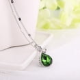 thumbnail image 4 of UDIYO Teardrop Pendant Delicate Cute Lovely Heart Shaped Necklace for Party, 4 of 7