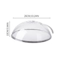 thumbnail image 3 of Microwave Food Cover Splatter Guard - Clear Microwave Plate Cover With Handle, Heat-Resistant Microwave Splatter Lid For Reheating, Microwave Safe Cover For Bowls, Plates, And, 3 of 7