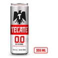thumbnail image 1 of Cerveza clara Tecate sin alcohol 355 ml, 1 of 4