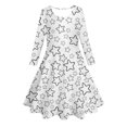 thumbnail image 1 of Printed Dress For Girls Frocks, 1 of 3