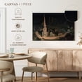 thumbnail image 5 of Elephant Stock Midnight Ride Of Paul Revere Wall Art - Horizontal Canvas Wall Art - Living Room Wall Decor - Nature Canvas - Green And Beige Decor By Grant Wood - 12" x 8", 5 of 8
