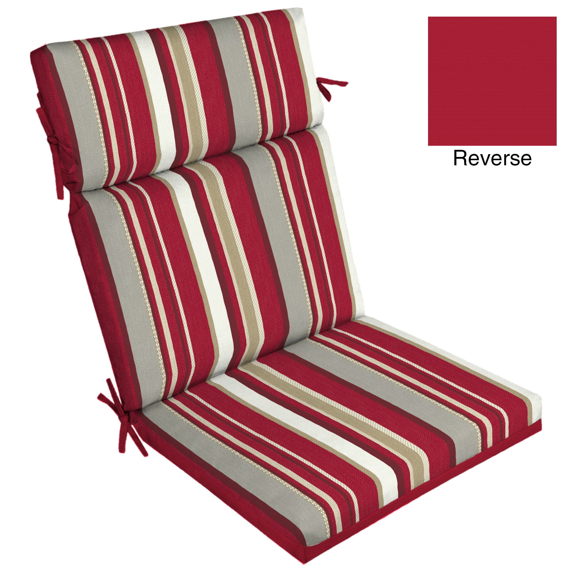 Better Homes And Gardens Izmir Stripe Outdoor Piece Dining Chair Cushion Com