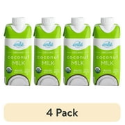 (4 pack) Emb Organic Unsweetened Dairy-Free Coconut Milk, 11.1 fl. oz.