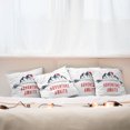 thumbnail image 7 of Ambesonne Saying Throw Pillow Cover 4 Pack, Mountains and Moon Adventure, 20", Dark Blue Grey Vermilion, 7 of 7